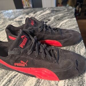 Puma Speedcat Ferrari Men's Suede Athletic Sneakers